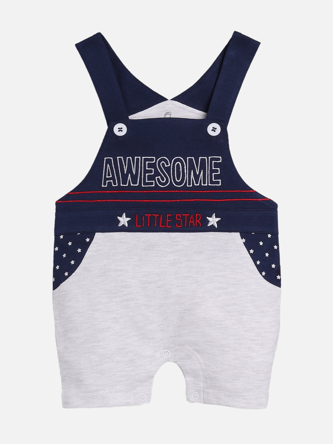 Half Sleeves Round neck Romper/Summer clothes/Creeper/new born/infent wear/ for Baby Boys 100% Pure Cotton-NAVY