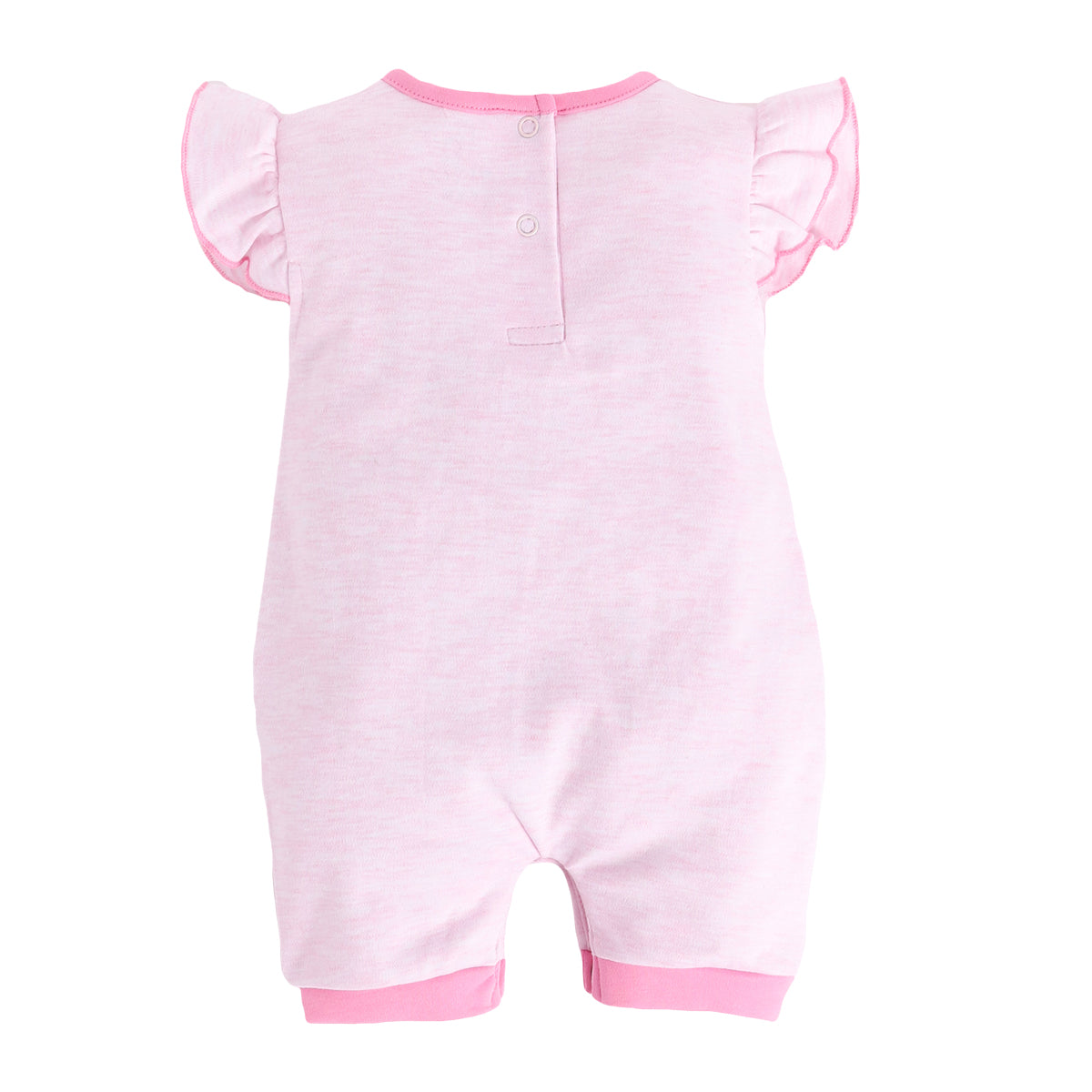 Half Sleeves Round neck Romper/Summer clothes/Creeper/new born/infent wear/ for Baby Girls 100% Pure Cotton-PINK