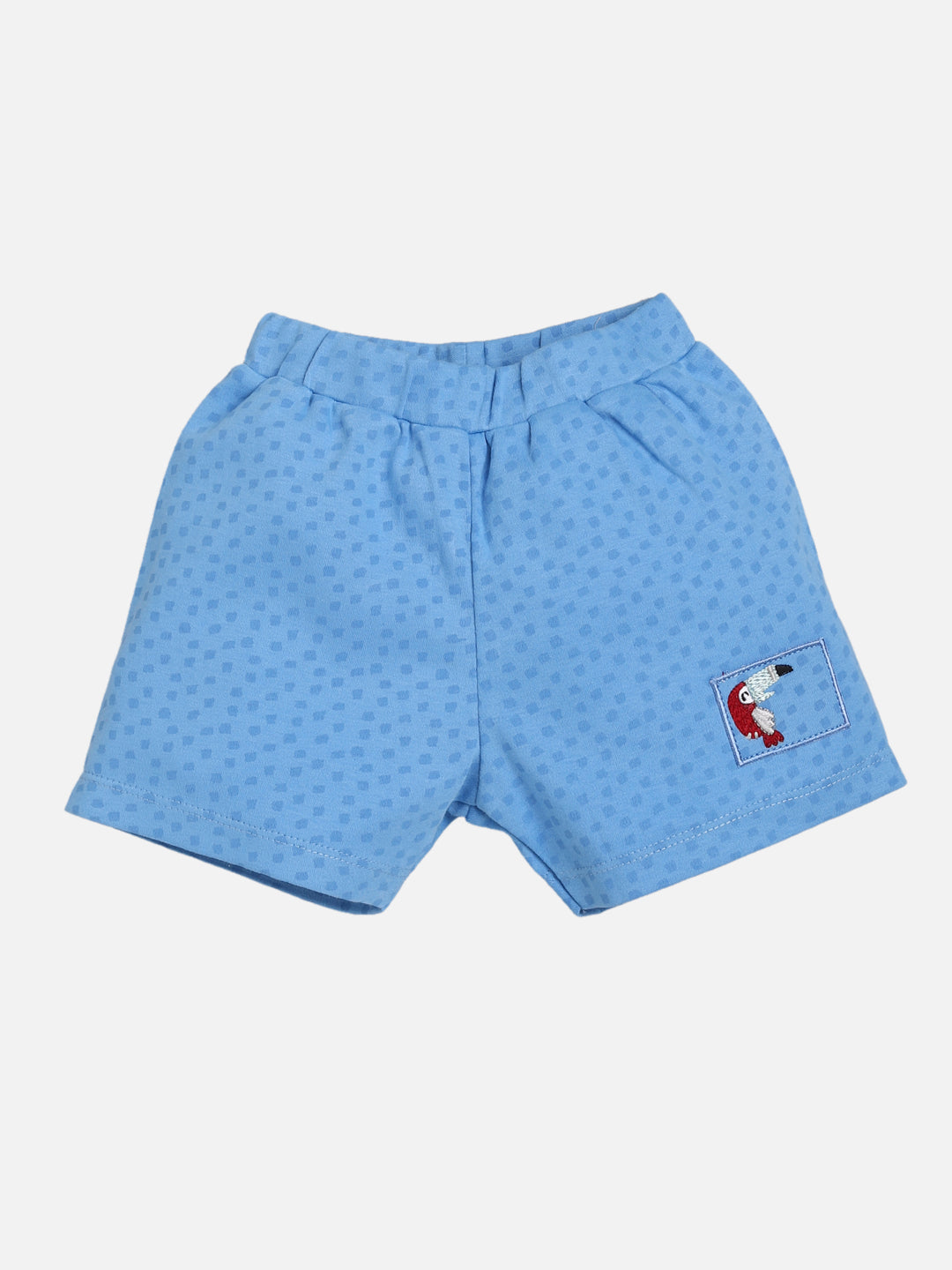 Animal printed T-Shirt Shorts set for Baby Boy-ROYAL