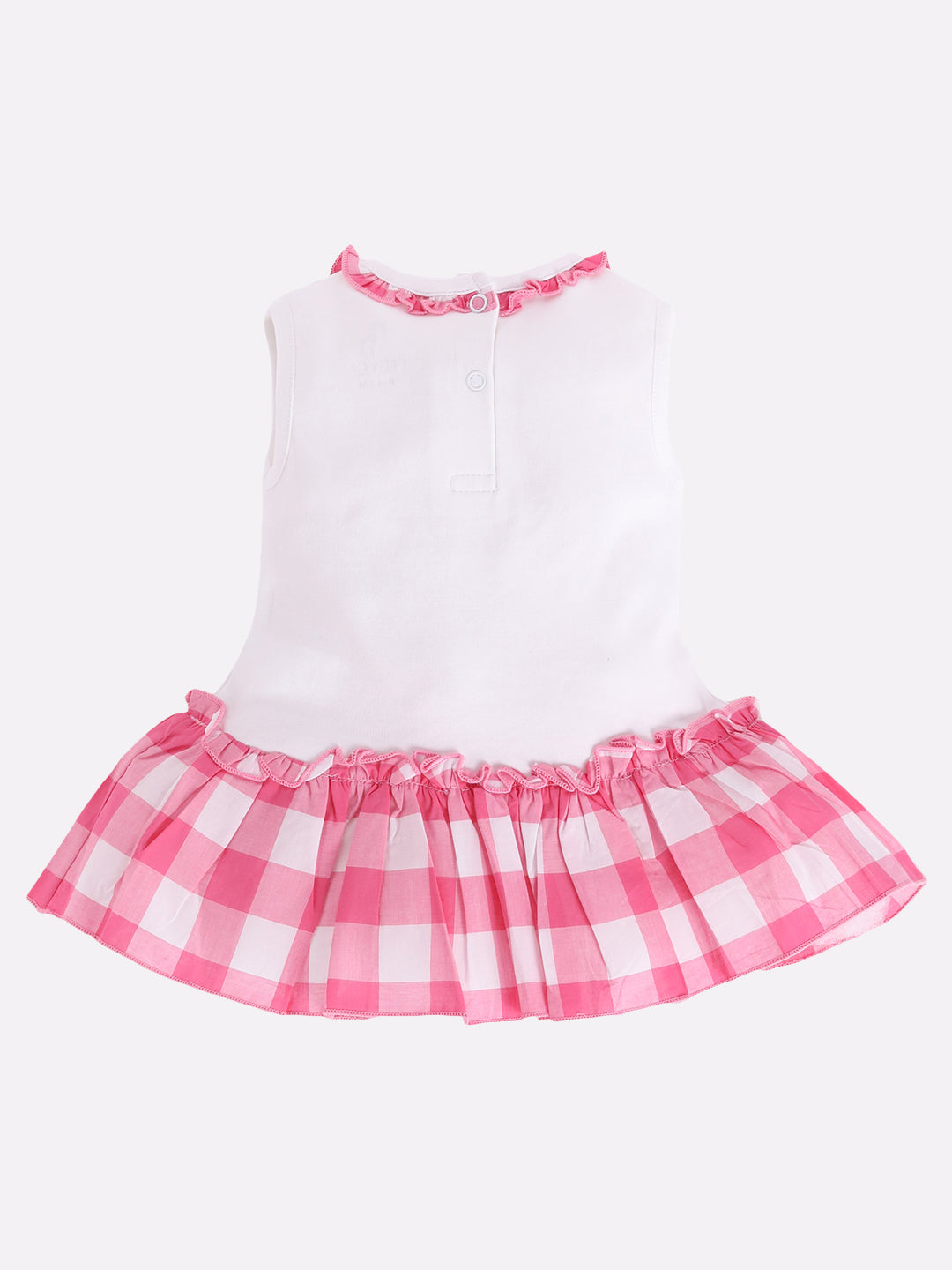 Baby girl Knee Length Dress-PINK