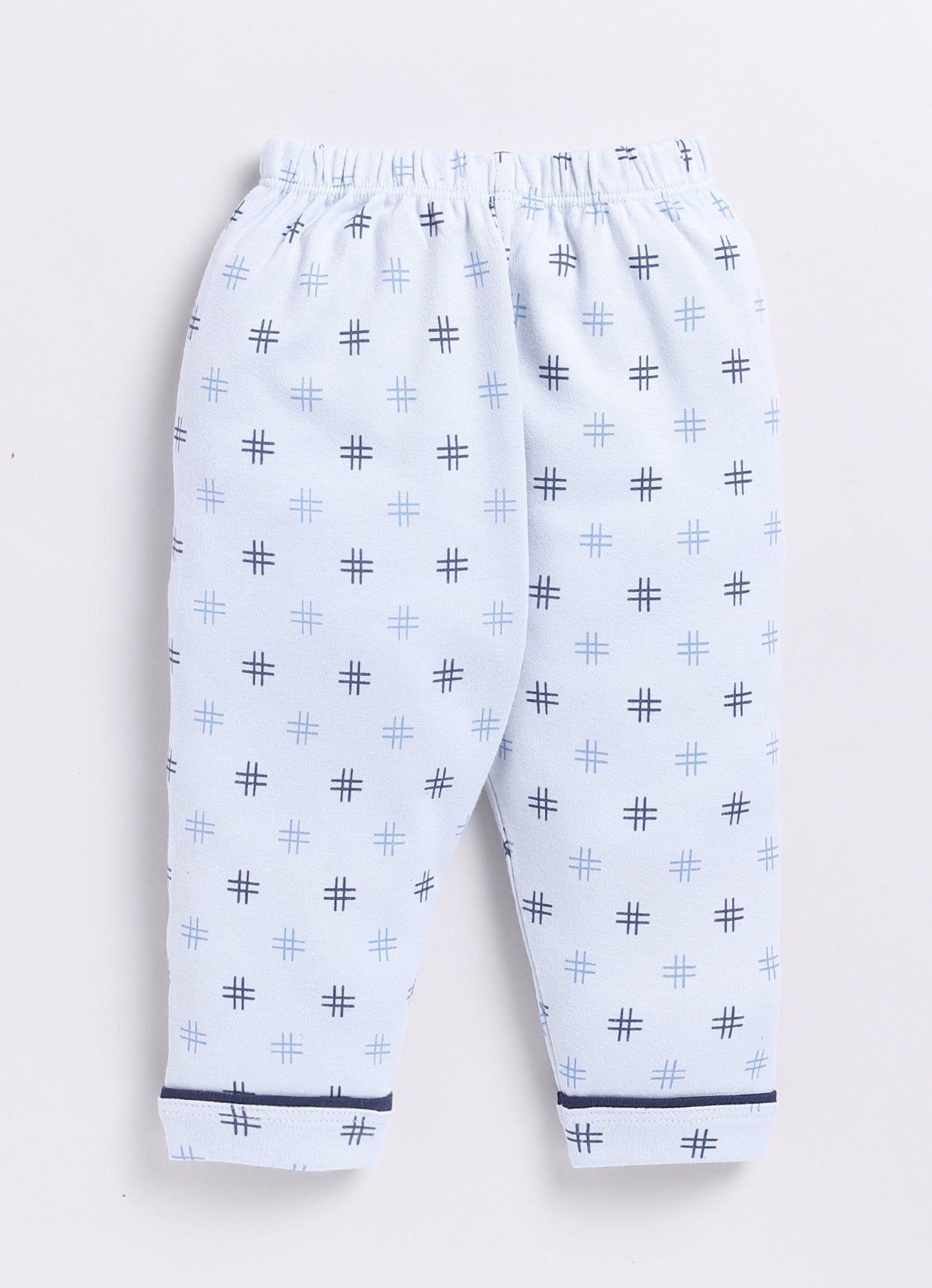 Baby Boy Comfy Printed Night Suit-BLUE