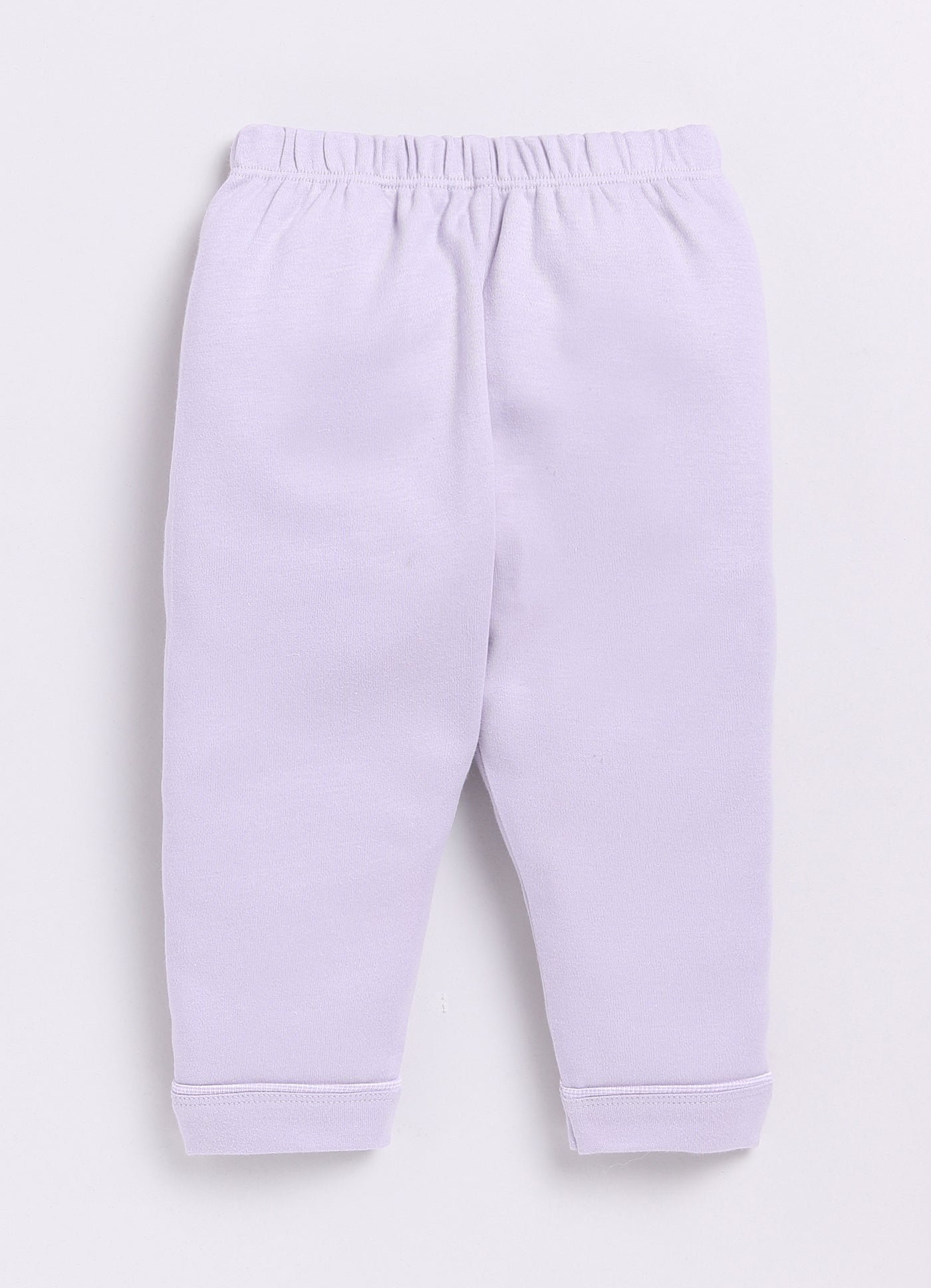 Solid Color Half Sleeves Baby Boy Night Suit-LAVENDER