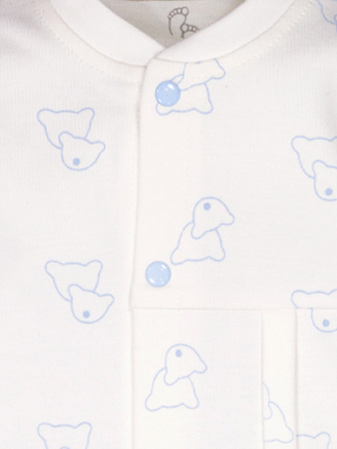 Designer Rompers for Baby Boys WHITE