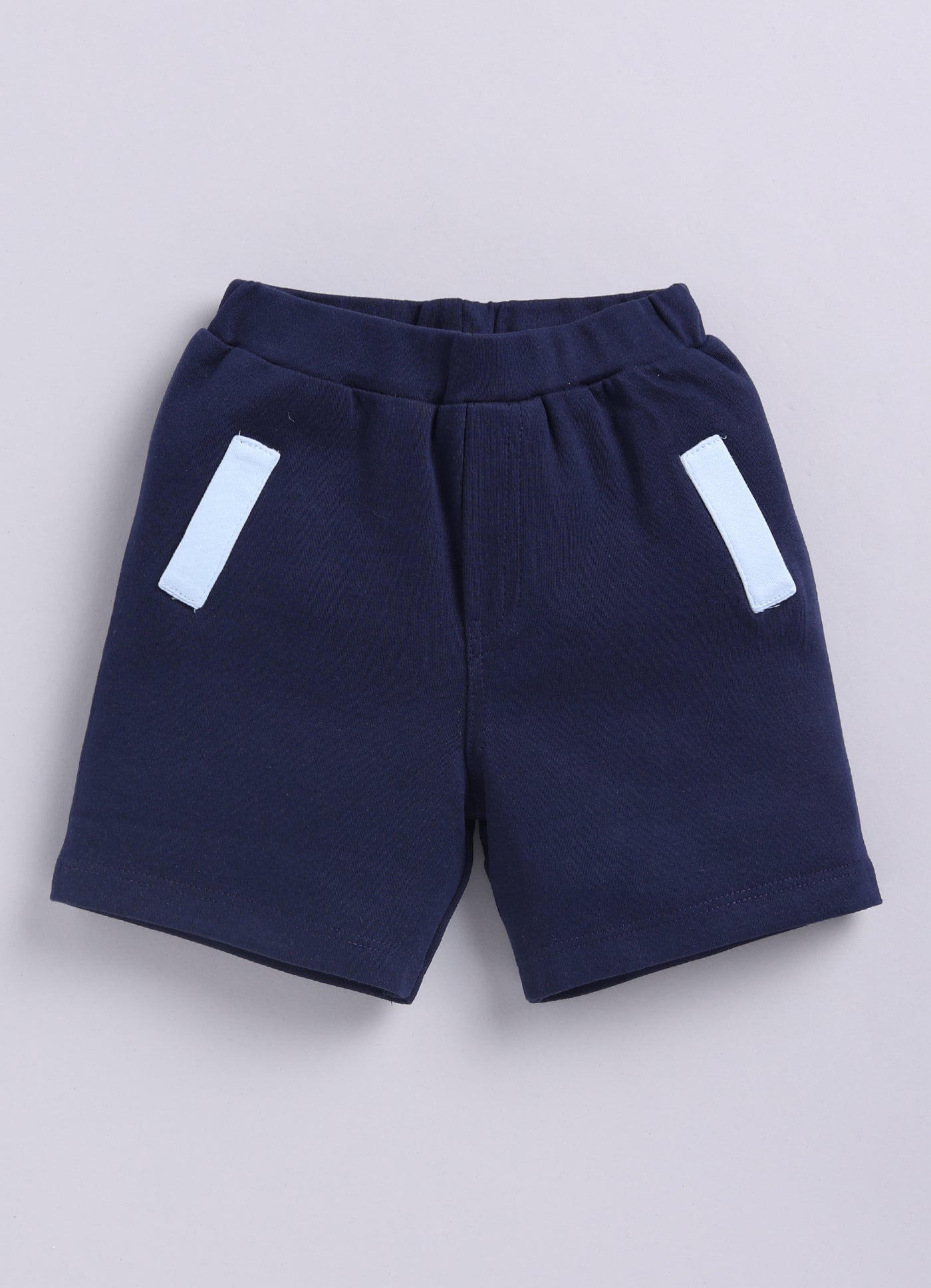 T-shirt and Shorts Set for Baby Boys 100% pure cotton-NAVY