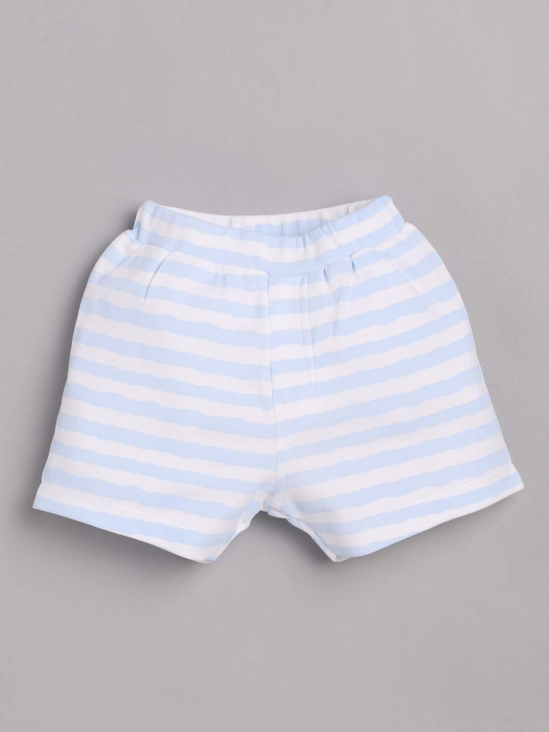 T-shirt and Shorts Set for Baby Boys 100% pure cotton-SKY