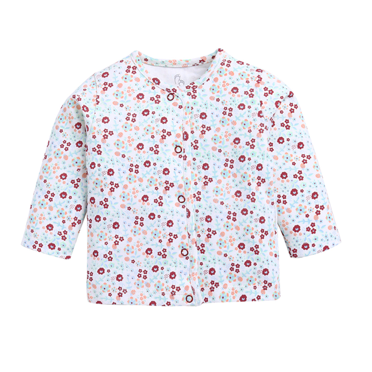 BABY GO Full Sleeve Set of 3 TEES Combo for Baby Girls PEACH