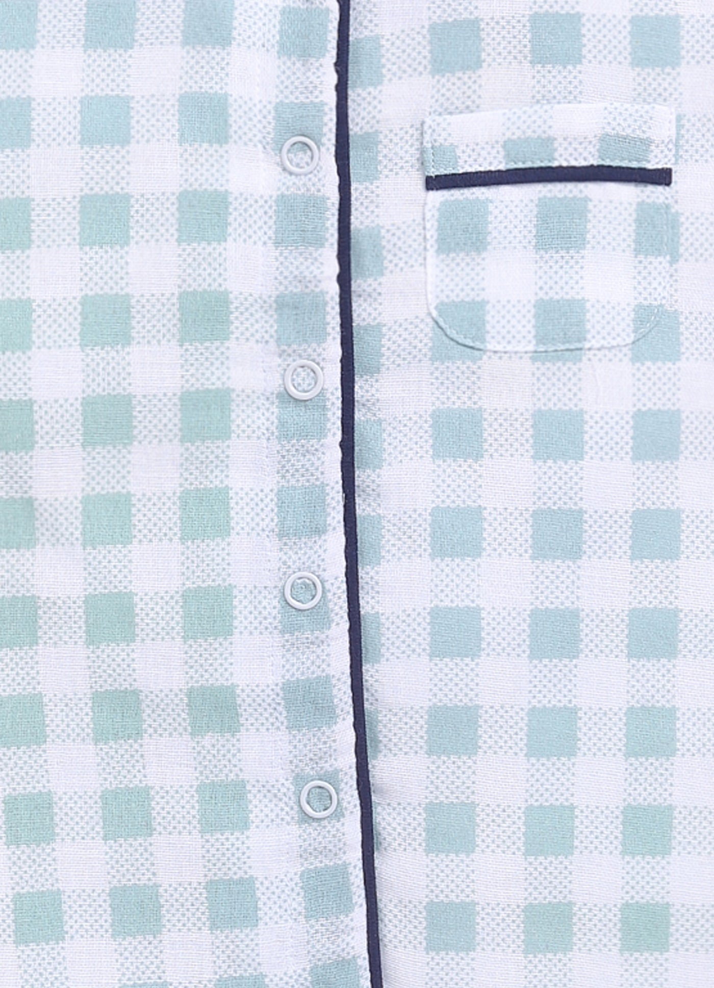 Baby Boy Checked Half Sleeves Romper-PISTA