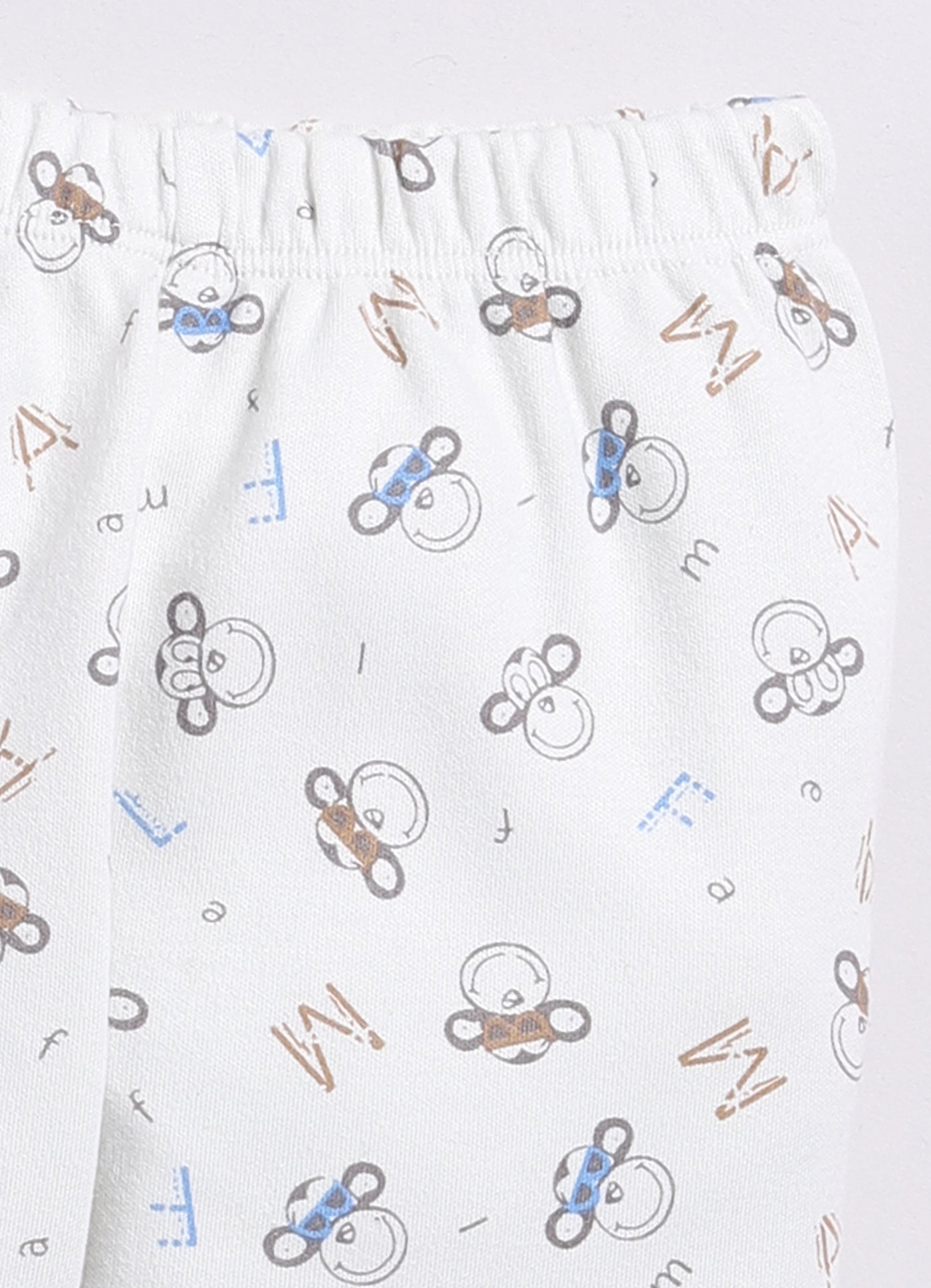 Fun Printed Baby Boy Night Suit-Yellow