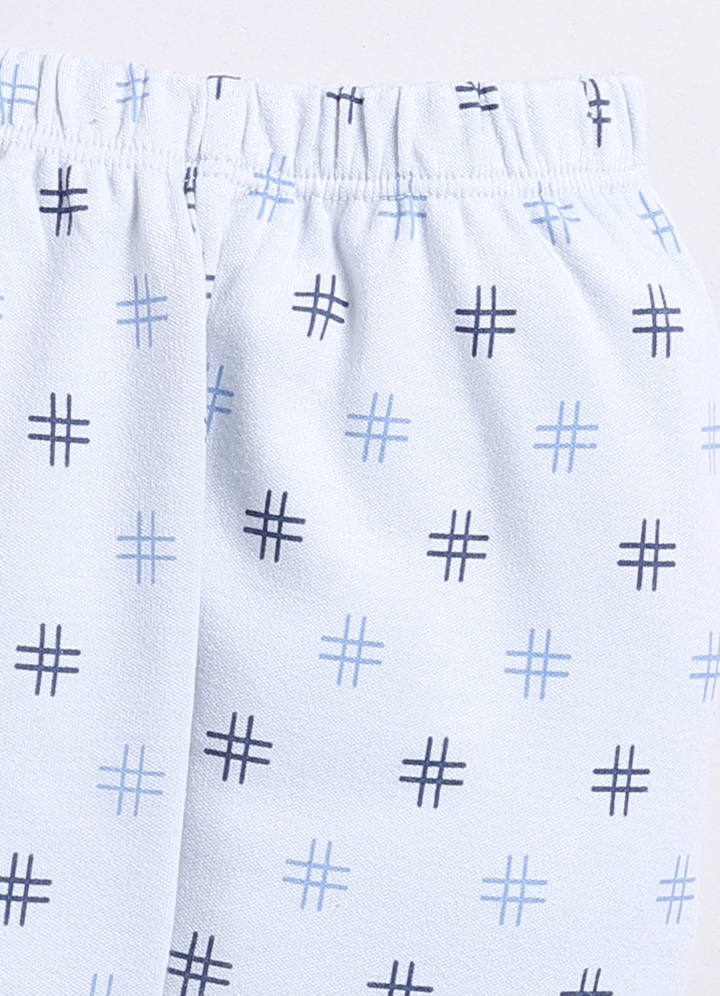 Baby Boy Comfy Printed Night Suit-BLUE