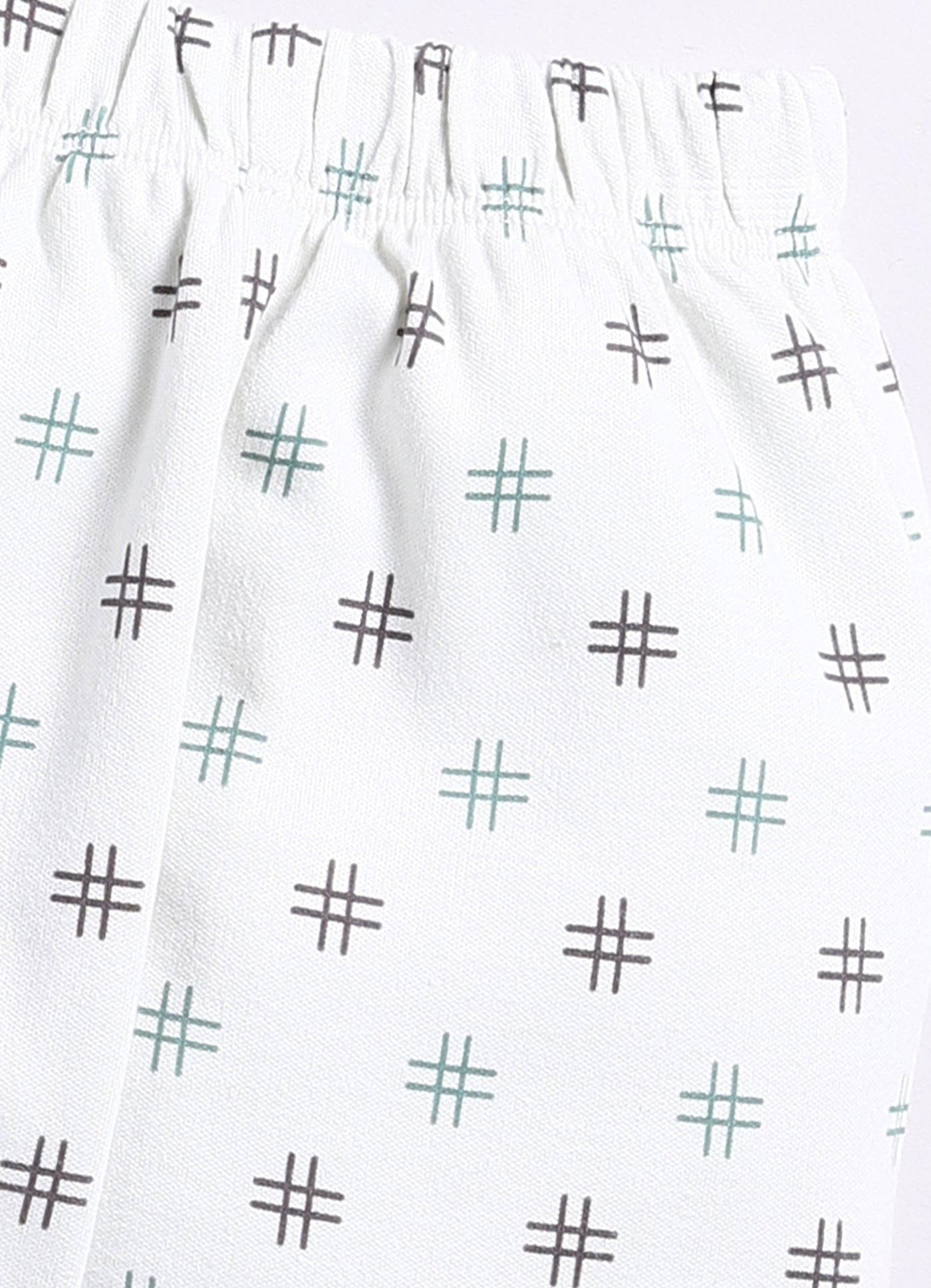 Printed Half Sleeves Baby Boy Night Suit-OLIVE
