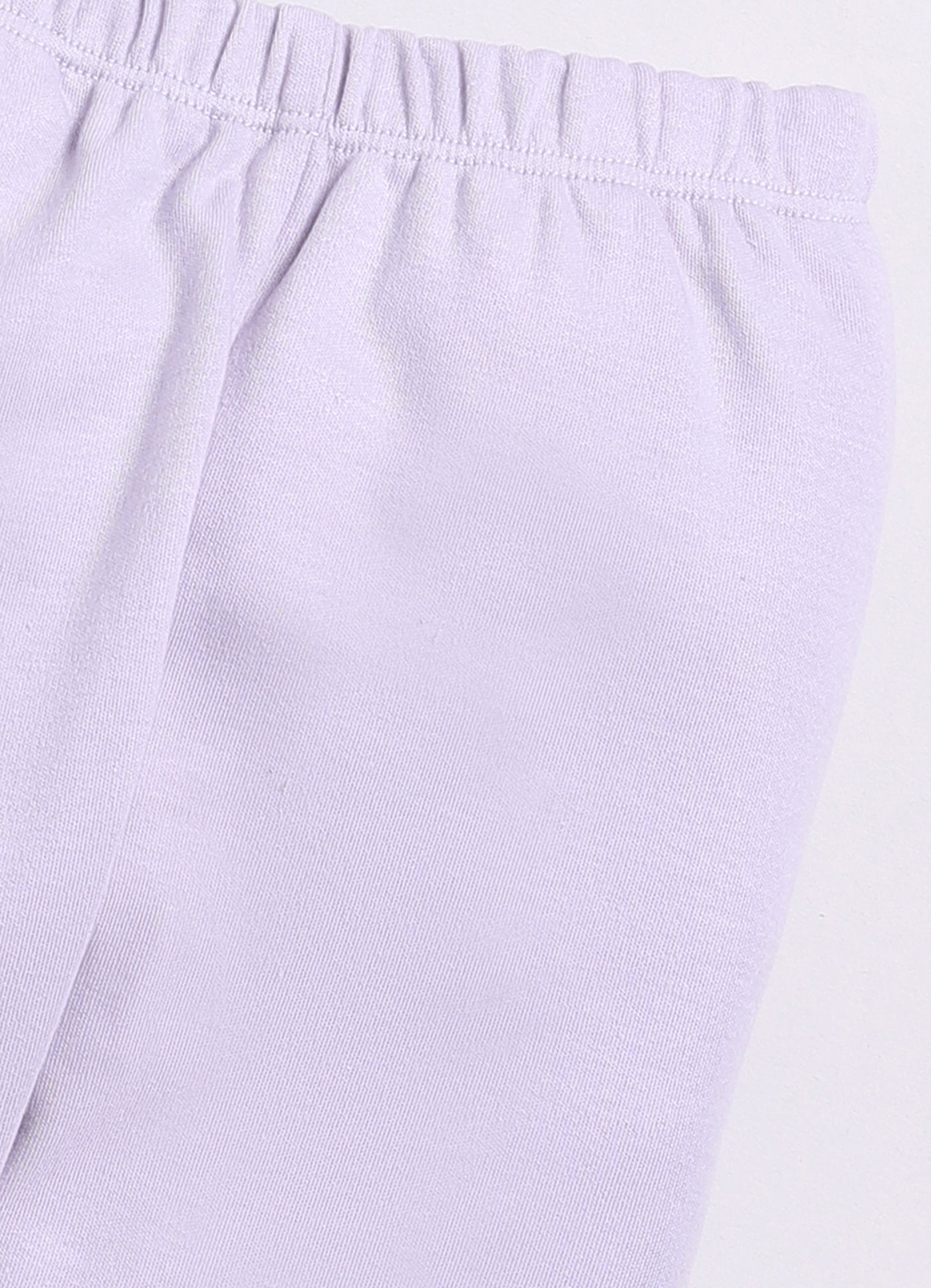 Solid Color Half Sleeves Baby Boy Night Suit-LAVENDER