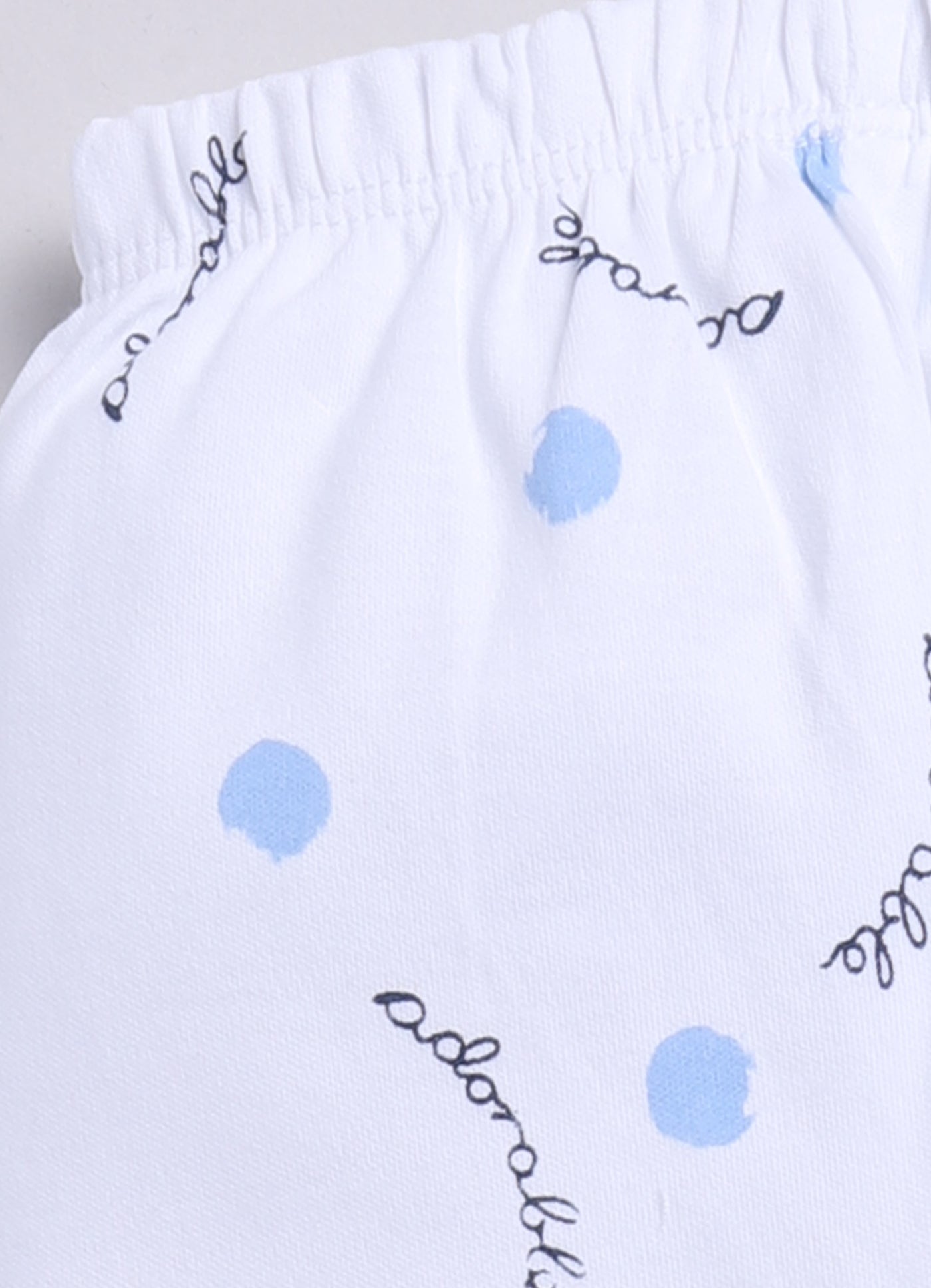 BABY GO unisex-baby Cotton Pyjamas WHITE