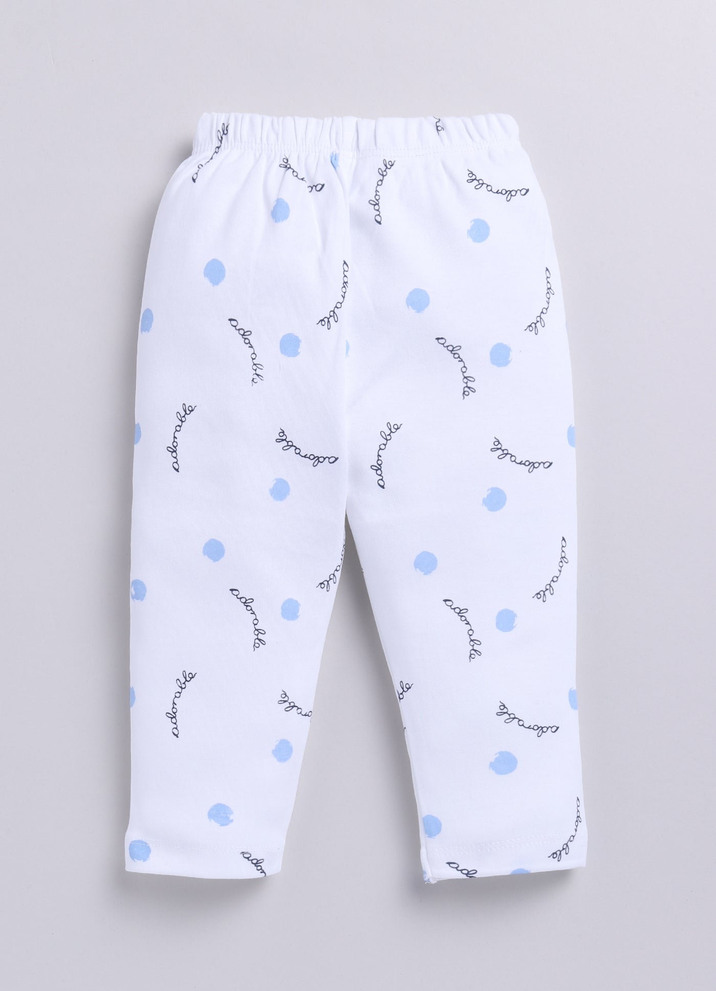 BABY GO unisex-baby Cotton Pyjamas WHITE