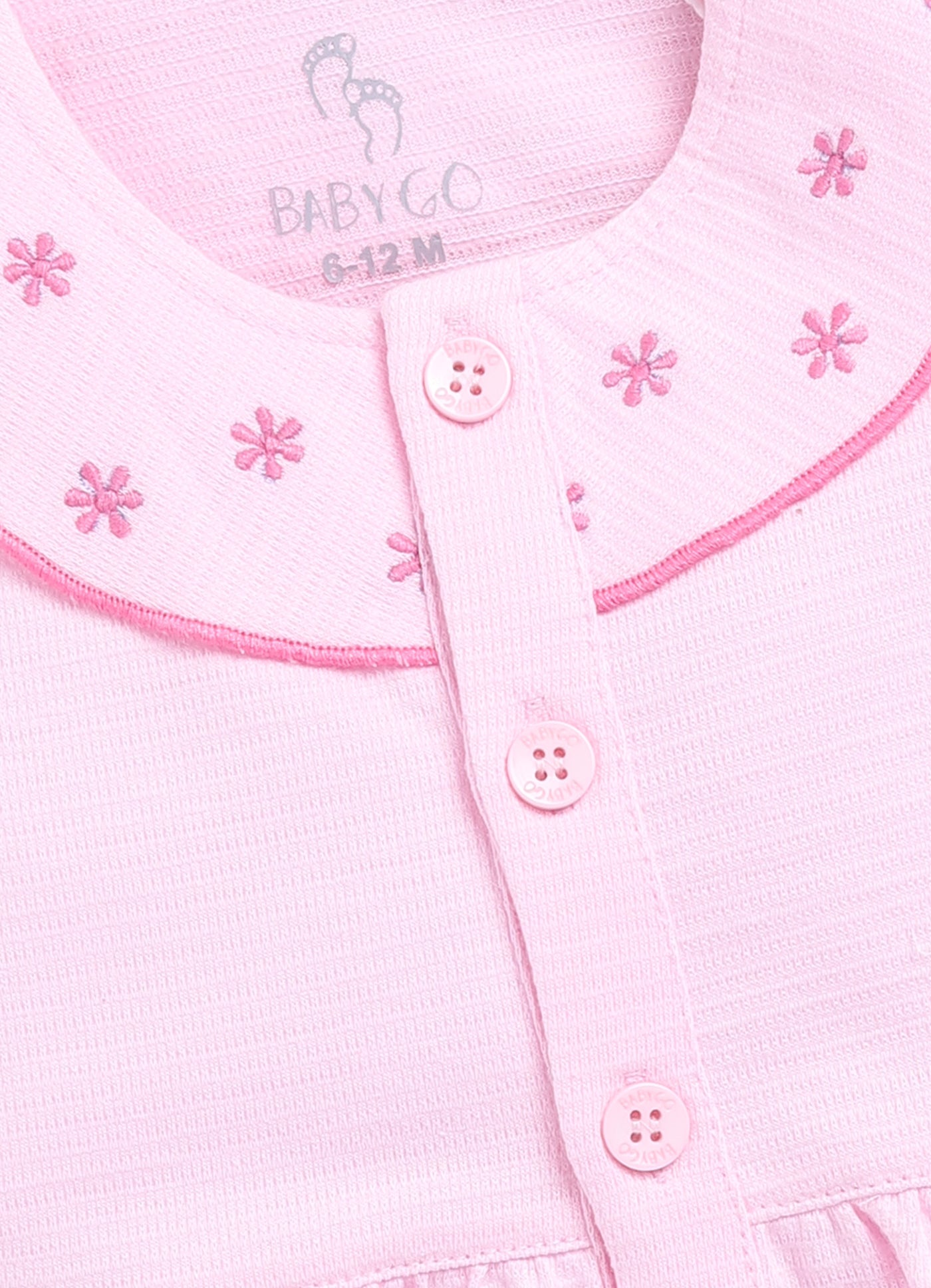 Sleeveless Baby Girl Frock/Dress with Pant-Pink