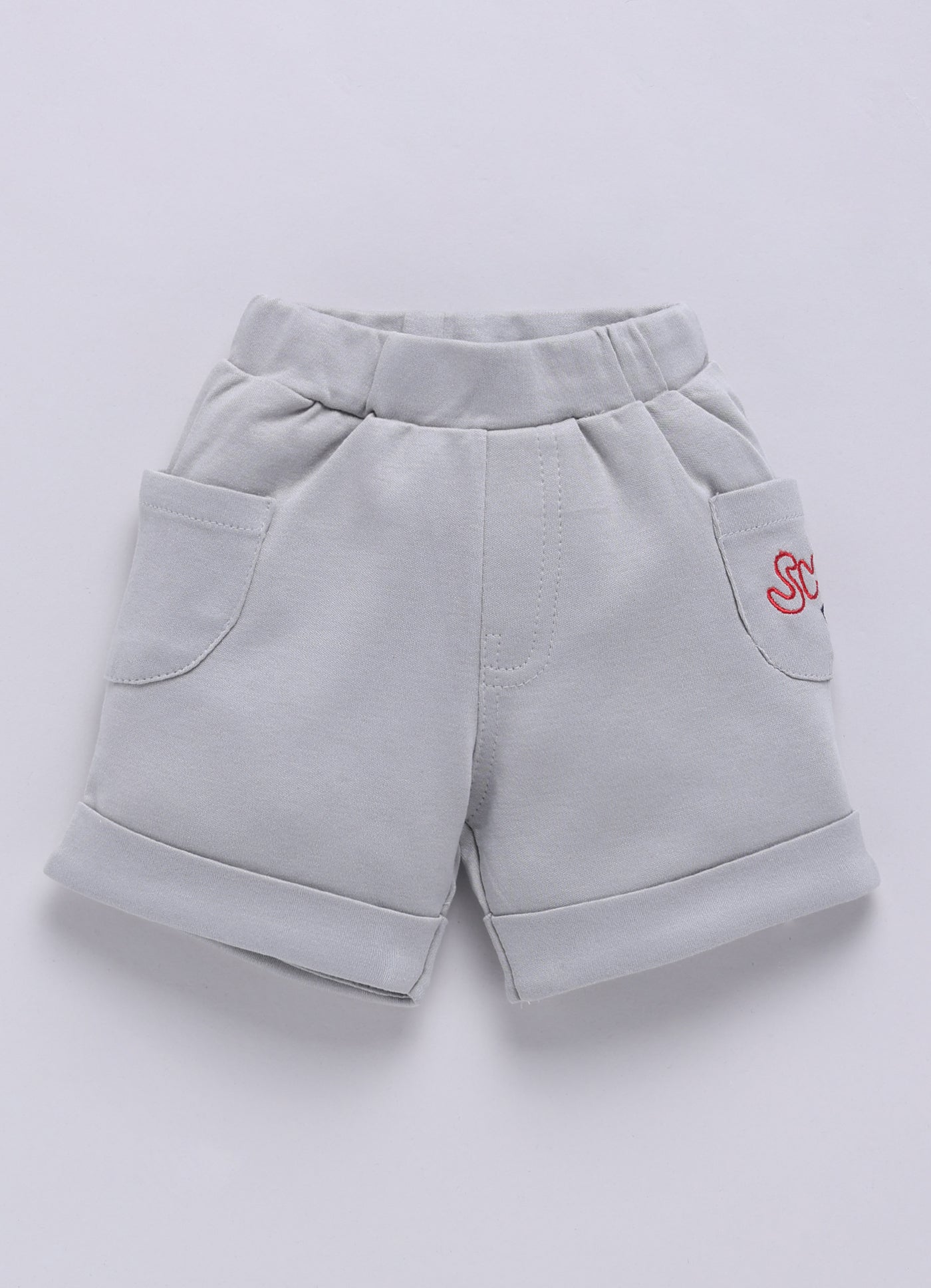 T-shirt and Shorts Set for Baby Boys 100% pure cotton-BEIGE