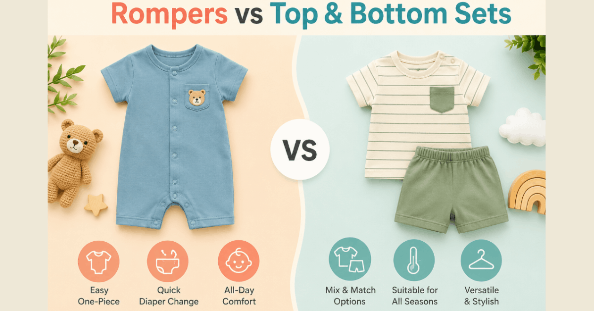 Rompers vs Top & Bottom Sets for Daily Wear