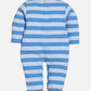 BABY GO 100% Pure Cotton Full Sleeves Rompers/Bodysuit/Sleepsuit for Baby Boys-SKY