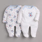 BABY GO Full Sleeve Romper For Baby Boy & Girls-WHITE