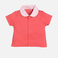 Dungarees for Baby Girls 100% pure cotton-RED
