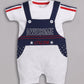 Half Sleeves Round neck Romper/Summer clothes/Creeper/new born/infent wear/ for Baby Boys 100% Pure Cotton-NAVY