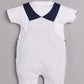 Half Sleeves Round neck Romper/Summer clothes/Creeper/new born/infent wear/ for Baby Boys 100% Pure Cotton-NAVY