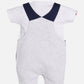 Half Sleeves Round neck Romper/Summer clothes/Creeper/new born/infent wear/ for Baby Boys 100% Pure Cotton-NAVY