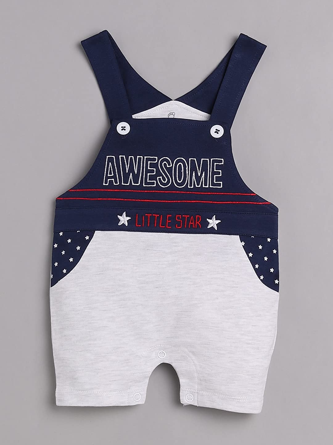 Half Sleeves Round neck Romper/Summer clothes/Creeper/new born/infent wear/ for Baby Boys 100% Pure Cotton-NAVY