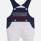 Half Sleeves Round neck Romper/Summer clothes/Creeper/new born/infent wear/ for Baby Boys 100% Pure Cotton-NAVY