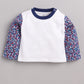 Full Sleeve Casual Cotton Dungaree Dress for Baby Boys NAVY