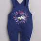 Full Sleeve Casual Cotton Dungaree Dress for Baby Boys NAVY