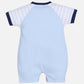 Half Sleeves Romper for Baby Boys 100% Pure Cotton-SKY