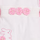 BABY GO 100% Pure Cotton Full Sleeves Rompers/Bodysuit/Sleepsuit for Baby Girls-PINK