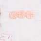 BABY GO 100% Pure Cotton Full Sleeves Rompers/Bodysuit/Sleepsuit for Baby Girls- PEACH