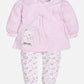 Too Cute Full Sleeves Rompers/Bodysuit/Sleepsuit for Baby Girl 100% Pure Cotton-PINK