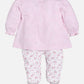 Too Cute Full Sleeves Rompers/Bodysuit/Sleepsuit for Baby Girl 100% Pure Cotton-PINK