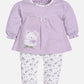 To Cute Full Sleeves Rompers/Bodysuit/Sleepsuit for Baby Girl-PEACH 100% Pure Cotton