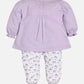 To Cute Full Sleeves Rompers/Bodysuit/Sleepsuit for Baby Girl-PEACH 100% Pure Cotton