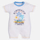 Half Sleeves Round neck Romper/Summer clothes/Creeper/new born/infent wear/ for Baby Boys 100% Pure Cotton-SKY