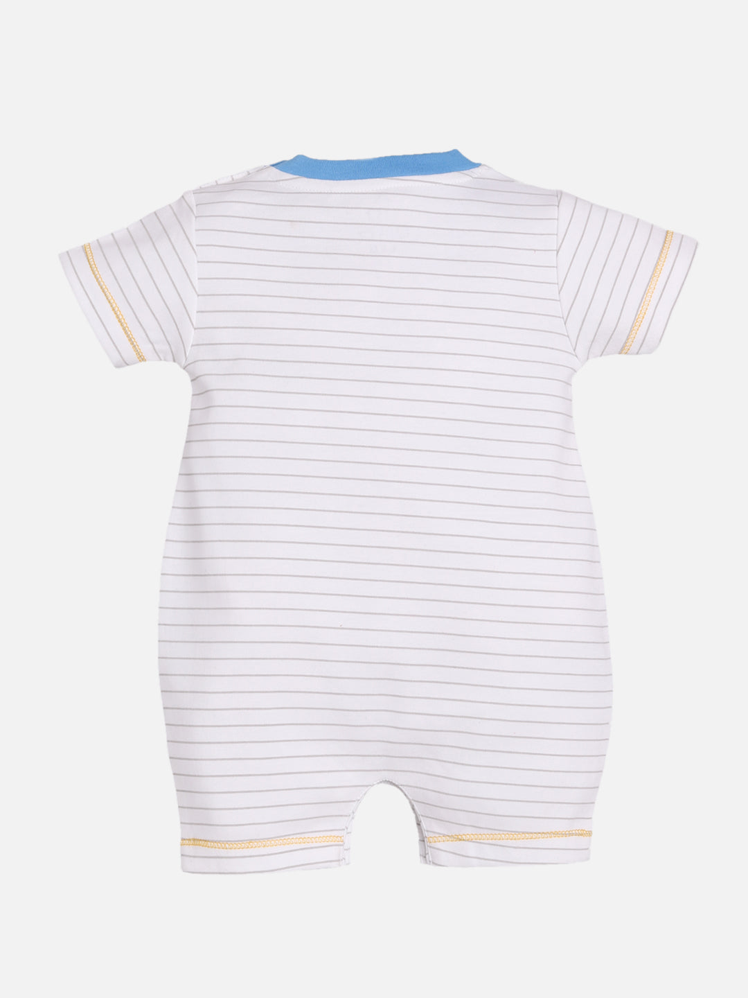 Half Sleeves Round neck Romper/Summer clothes/Creeper/new born/infent wear/ for Baby Boys 100% Pure Cotton-SKY