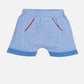 T-shirt and Shorts Set for Baby Boys 100% pure cotton-ROYAL