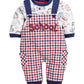 Full Sleeve Casual Cotton Dungaree Dress for Baby Boys NAVY