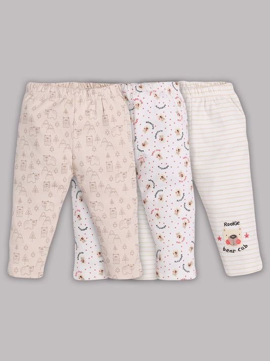 BABY GO unisex-baby Cotton Pyjamas BEIGE