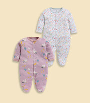 Full Sleeve Romper for Girls - Mint & Stone