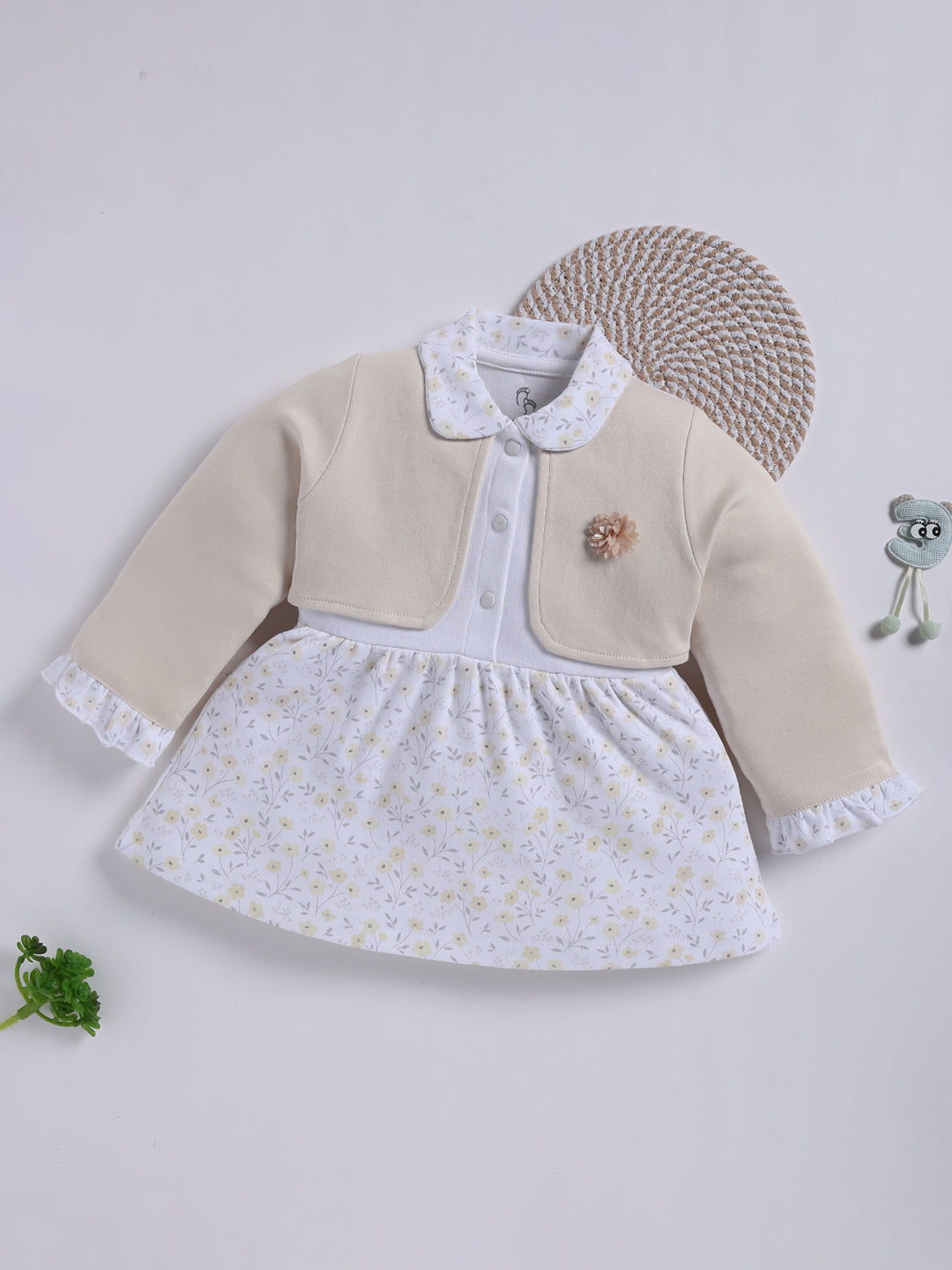 Frock – Cream Vanilla Floral