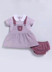 Frock – Mauve Striped