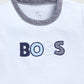 Designer Boss Baby Boy Romper-Navy