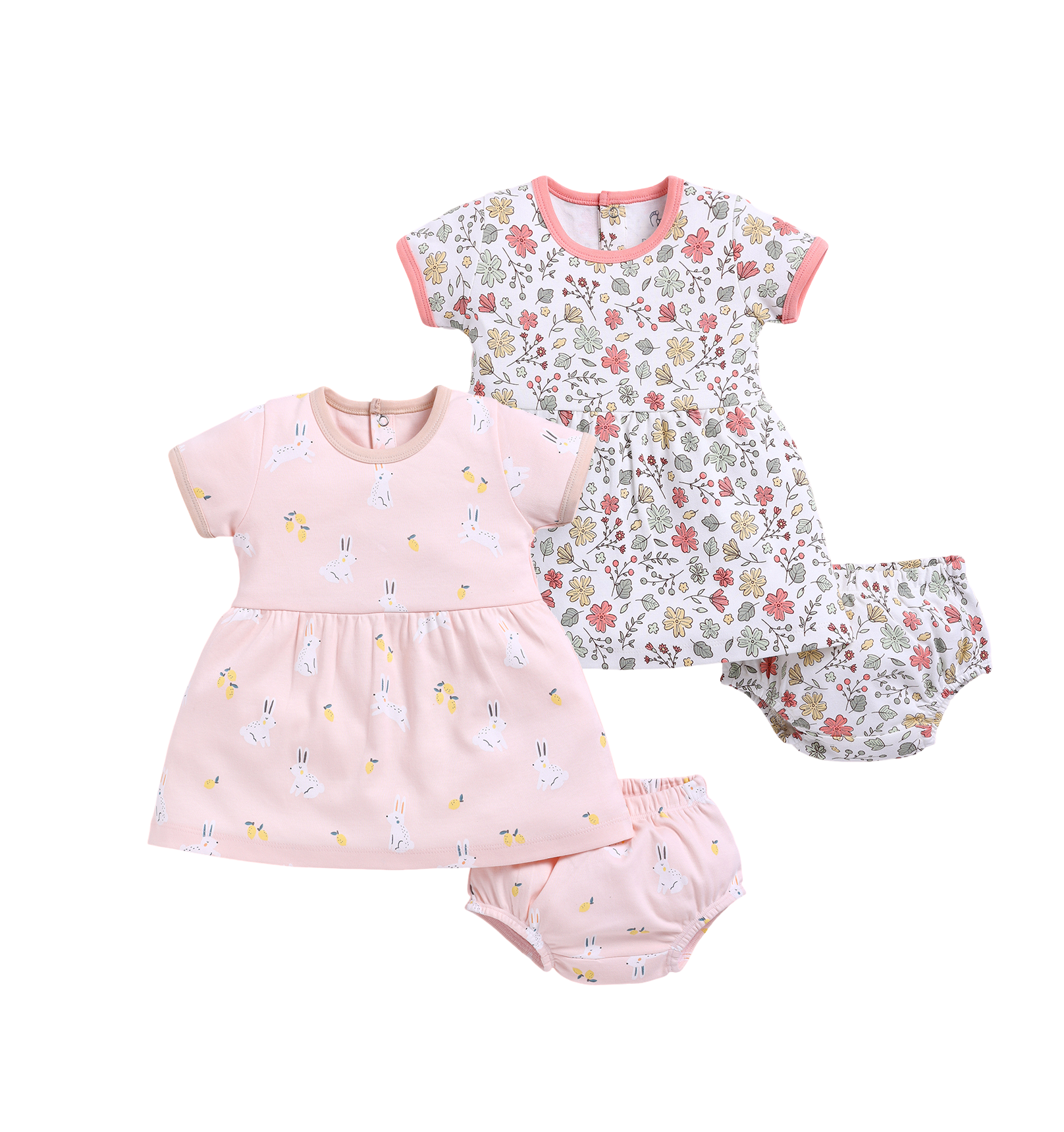 Frock – Teal & Rose