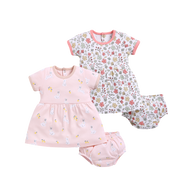 Frock – Teal & Rose