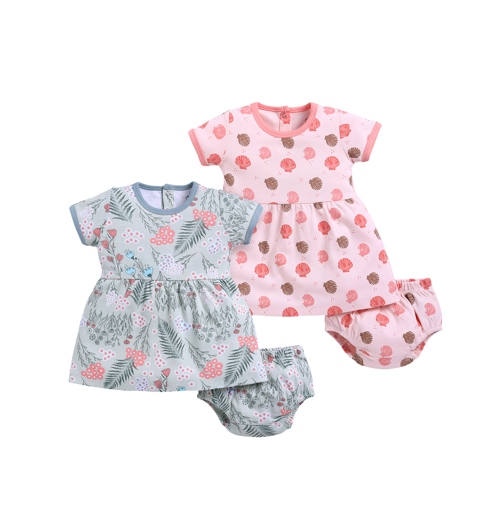 Frock – Sage & Coral