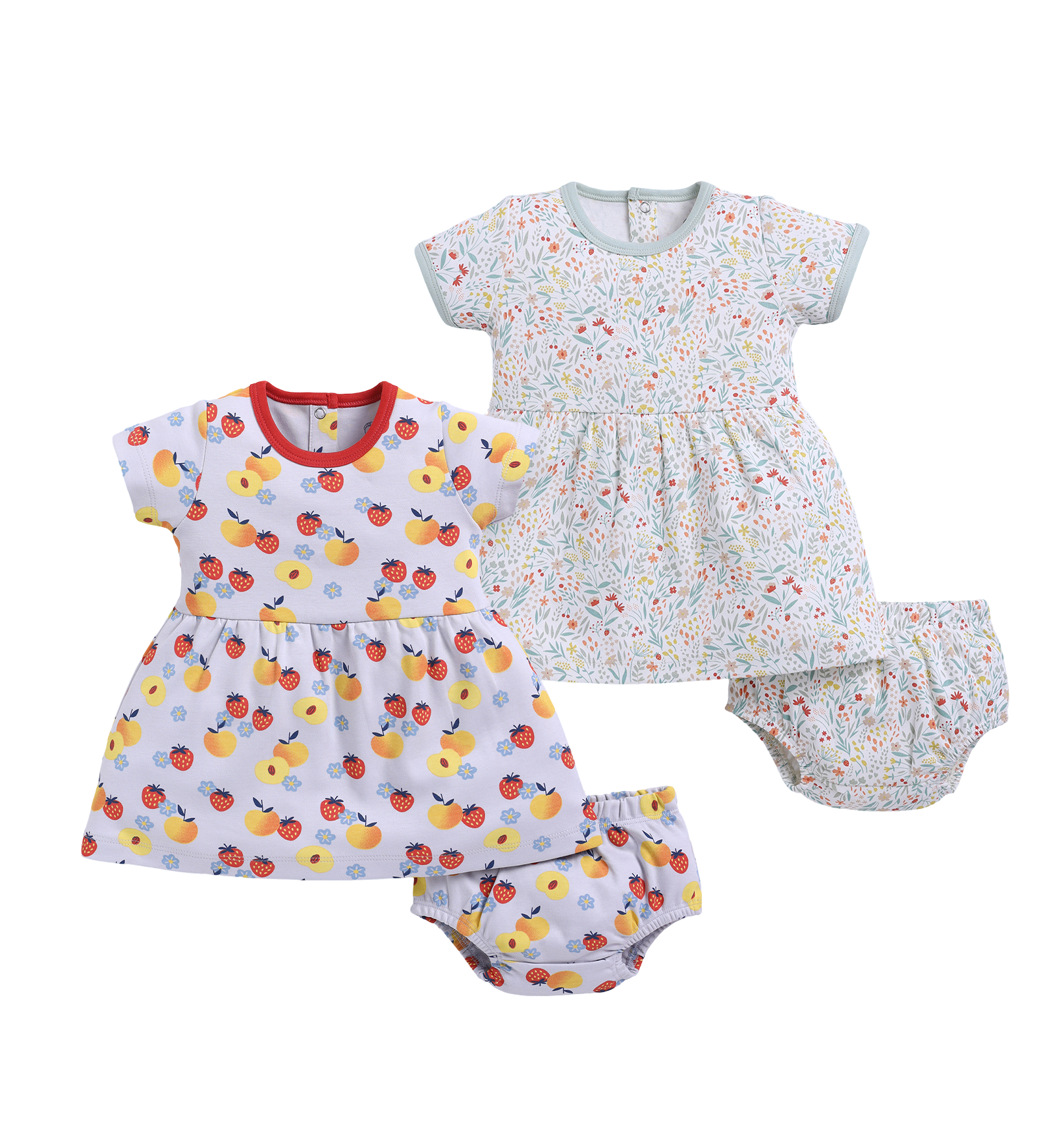 Frock – Mint & Peach